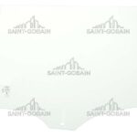 LH REAR DOOR GLASS GREEN (1HOLE)- SEKURIT
